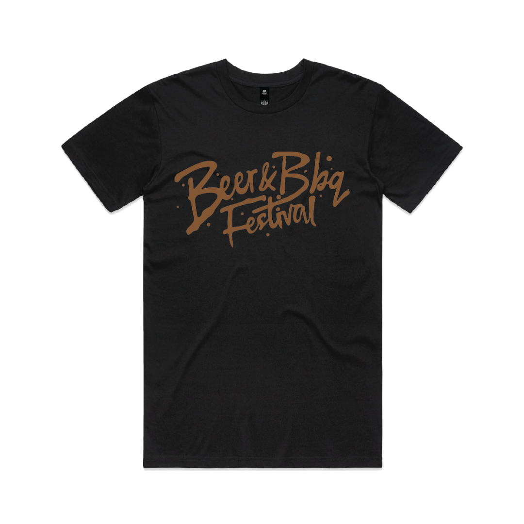 BEER & BBQ FEST 2026 TEE (Gold)
