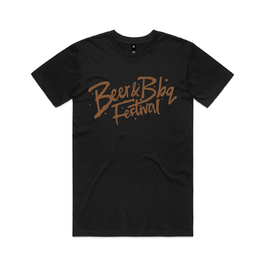 BEER & BBQ FEST 2026 TEE (Gold)