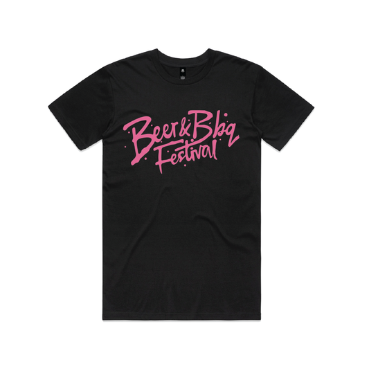 BEER & BBQ FEST 2026 TEE (Pink)